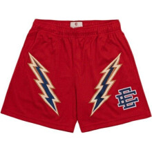 (Red, L) Eric Emanuel EE Basic Shorts Men Casual Fitness