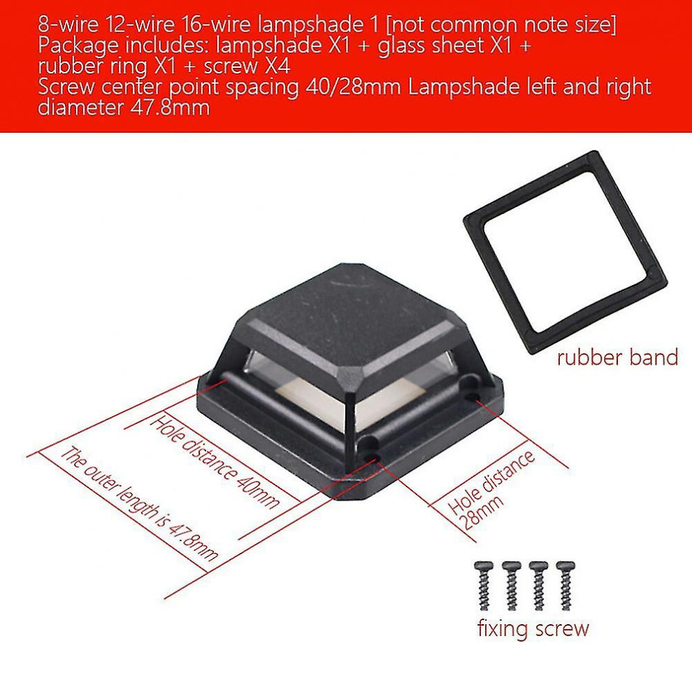 Hywell Laser Level Protective Glasses For 3D 12 Lines Vertical Horizontal Lasers Glass Protective Cover Accessories Measurement Tools 9152336125801