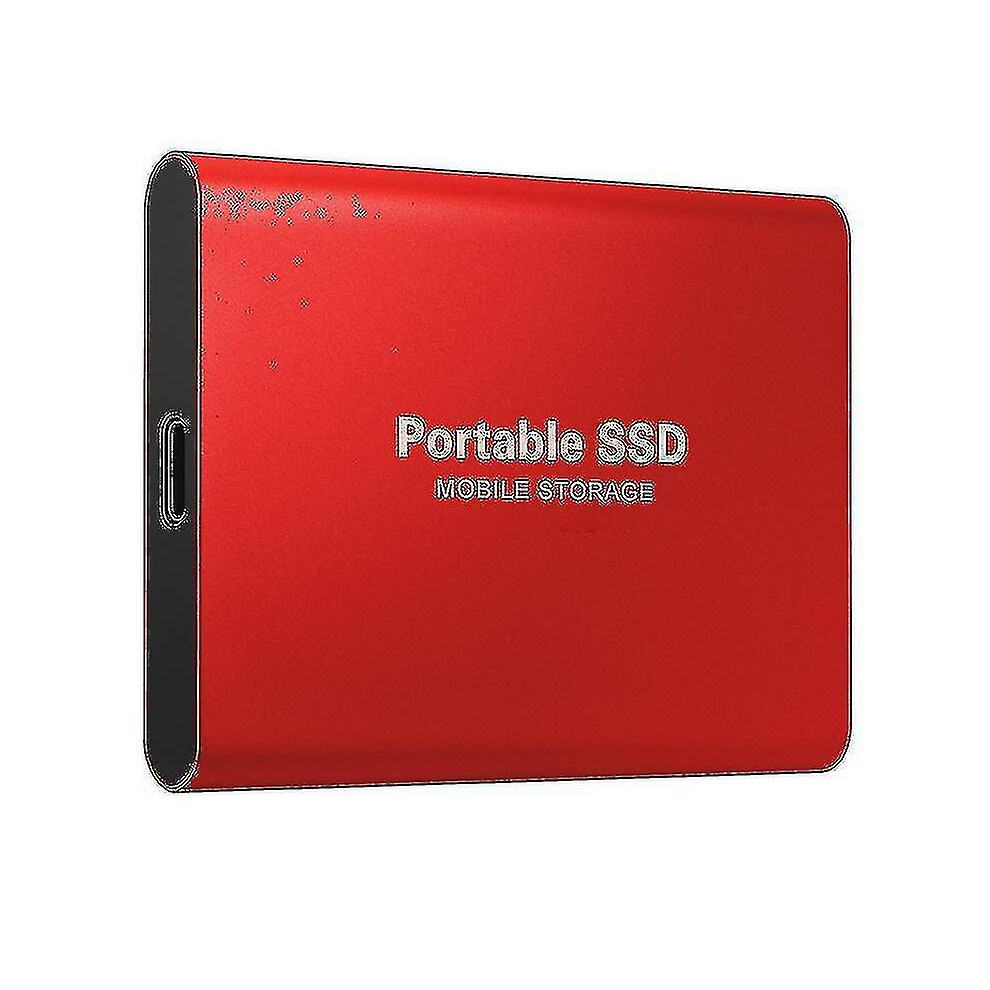 (Red, 4Tb) Portable 2tb/4tb/6tb/8tb/10tb/12tb/14tb/16tb/20tb External Drive Hdd For Pc Laptop And Mac
