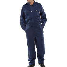 BEESWIFT PREMIUM BOILERSUIT NAVY BLUE 48
