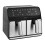 EMtronics EMtronics 8 Litre Dual Air Fryer - Silver 3