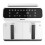 EMtronics EMtronics 8 Litre Dual Air Fryer - White 2