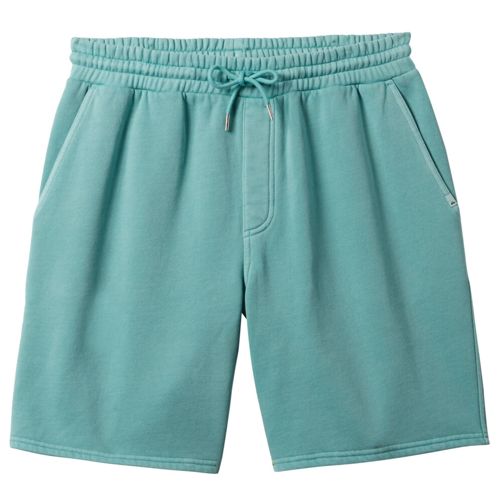 (S, Marine Blue) Quiksilver Mens Salt Water Elasticated Waist Jogger Sweatshorts