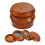 Wooden Grinder Capacity 4-layer Grinder With Pollen Scraper Suitable For Home Kitchen Brown Kb 1