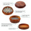 Wooden Grinder Capacity 4-layer Grinder With Pollen Scraper Suitable For Home Kitchen Brown Kb 2