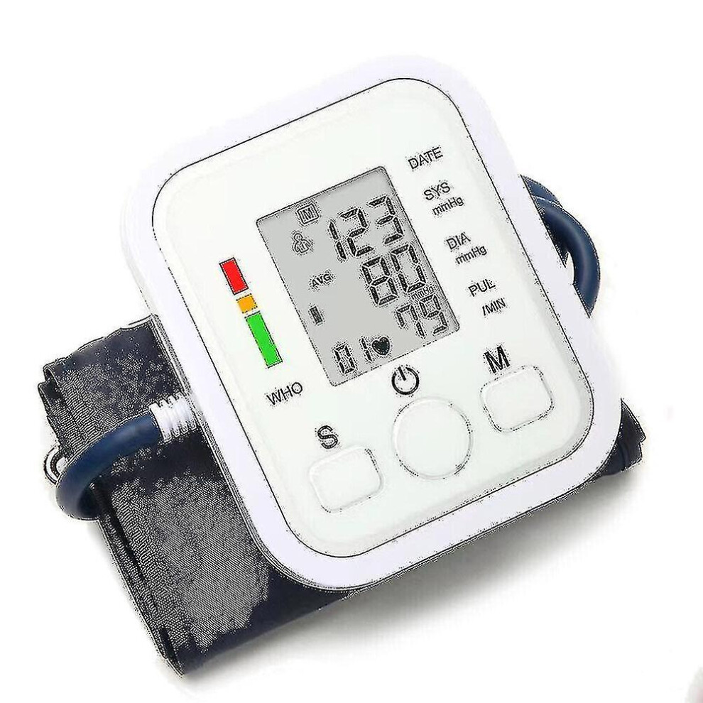 Smart Upper Arm Automatic Blood Pressure Monitor - Digital Bp Machine With Large Cuff