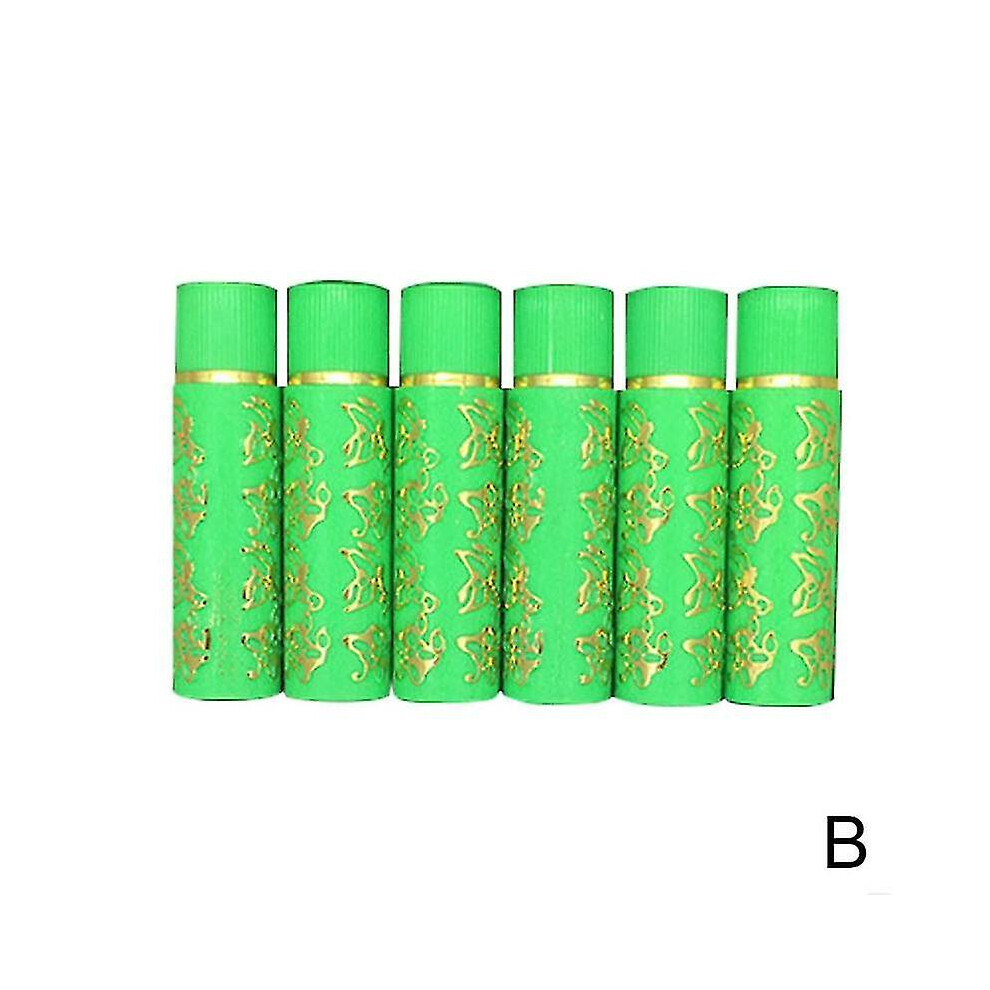 Pink,Green (Green) Hare Magic Moroccan Lipstick Color Changing Green To 6Pcs/Set 2022 Pink