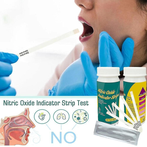 Nitric Oxide Indicator Strips Test Salivary Nitrite Levels 25strips 2