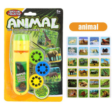 (Animal(24patterns)) Educational Toys for Kids Torch Projector Girls Boys Xmas Gift 3 to 12 Years Old