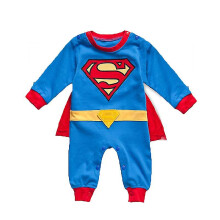 (Superman C, 18-24 Months) Newborn Toddler Baby Superhero Romper Short/long Sleeve Jumpsuit Costume
