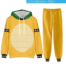 (New Mario Bowser Hooded Sweatshirt Hoodie Cos Suit Loose Coat Short-sleeved Cat Ears) New Mario Bowser Hooded Sweatshirt Hoodie Cos Suit Loose Coat Short-sleeved Cat Ears