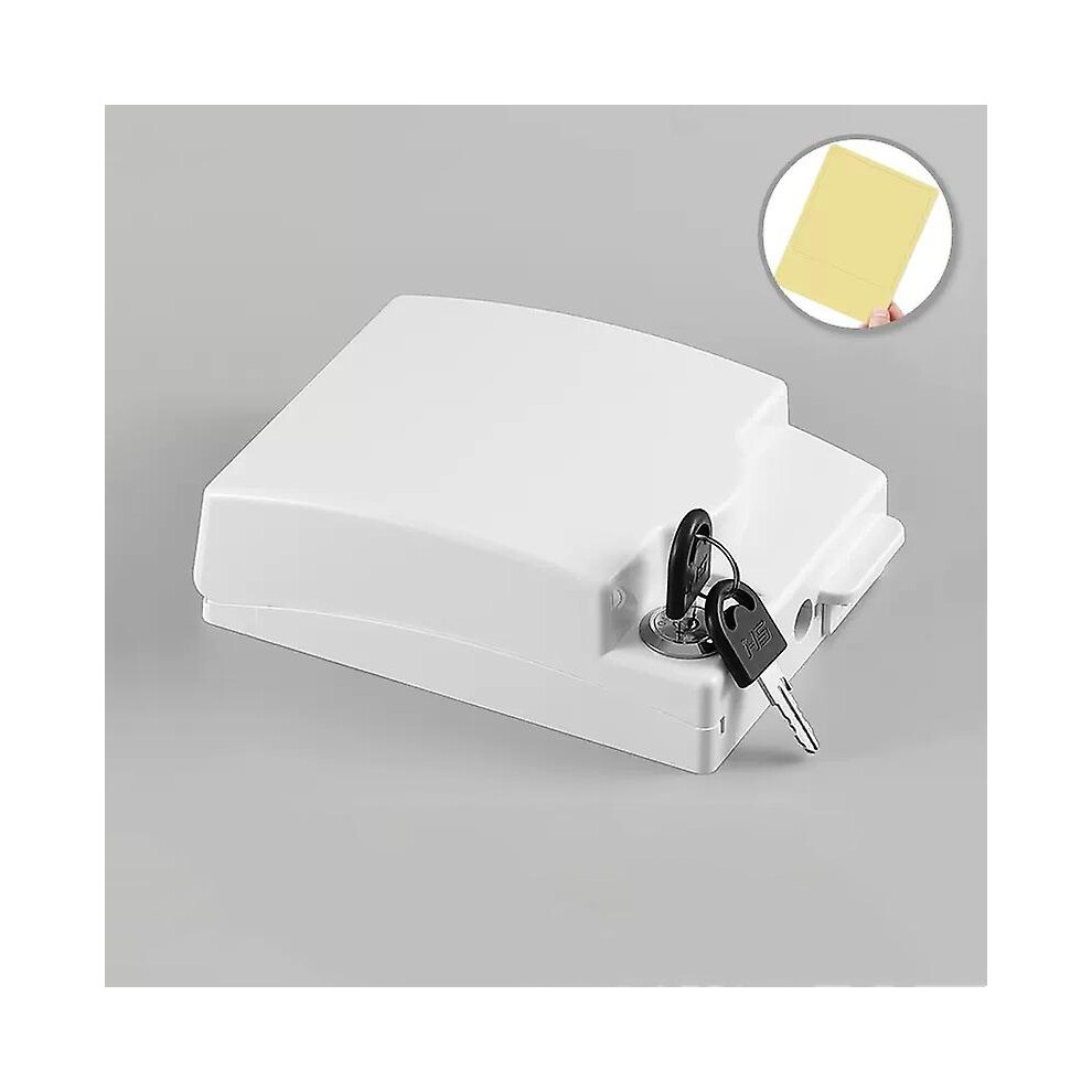 (White-Short) Socket Protection Cover Children's Anti-electric Shock Baby Safety Anti-children Pull The Plug