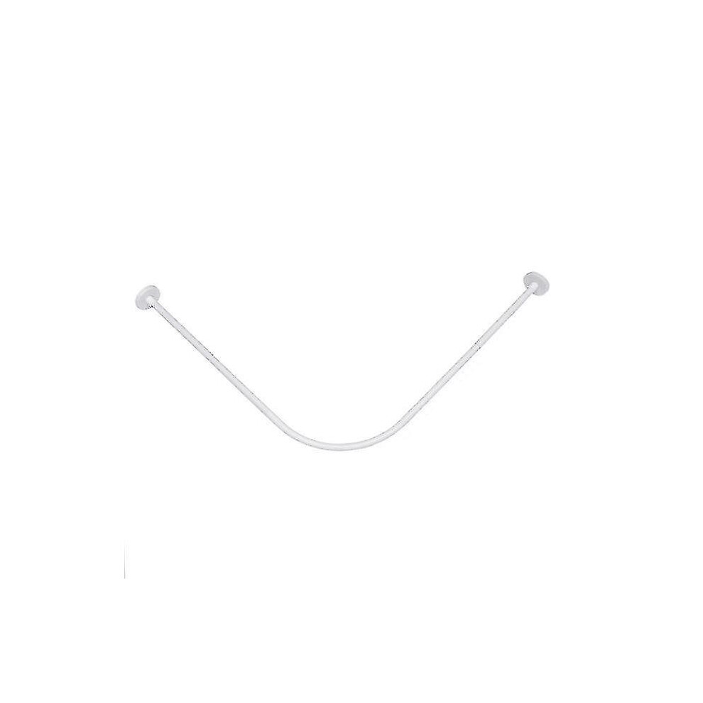 Great L Shape, Stainless Steel, Extendable Shower Curtain Rod The Best Choice