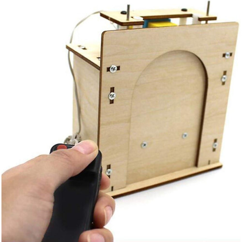 3d Elevator Door, Diy Elevator Door Kit Science Educational Develop Toy Assembly For Children 2