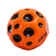 (Orange) Extreme High Bouncing Space Balls, Pop Bouncing Space Ball Rubber Bounce Ball Sensory Toy, Cool Sport Training Ball For Indoor Outdoor Play, Easy To G