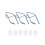 3pcs Replacement For P10 Cpap Mask Ss With 6 Adjment Clips 5