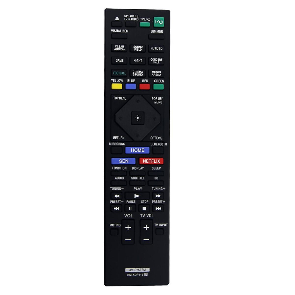 Adp117 Replace Remote For Home Theater Blu-Ray Dvd Bdv-N5200w Bdv-N7200w Bdv-N7200wl Bdv-N9200w Bd 9430790304407