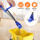 Sponge Mop Absorbent Cleaning Floor Telescopic Handle Plus 1 Head 5