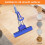 Sponge Mop Absorbent Cleaning Floor Telescopic Handle Plus 1 Head 8