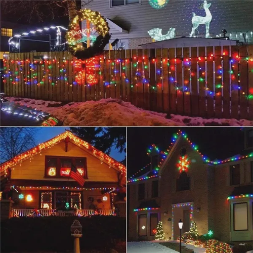 22.96ft C7 Bulbs Battery String Lights 50LED with Remote for Outdoor 2