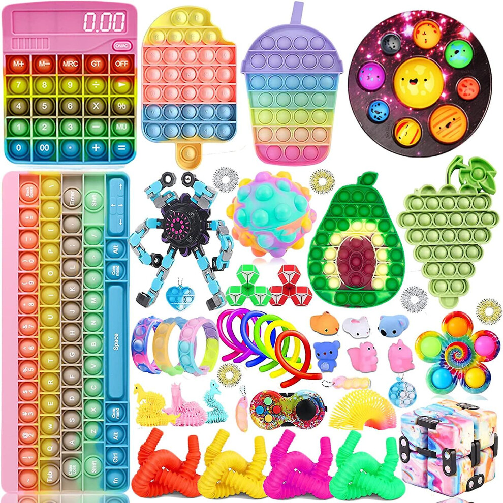 Fidget Toy Pack, Fidget Packs Set, Fidget Toys Pack For Kids Adults 