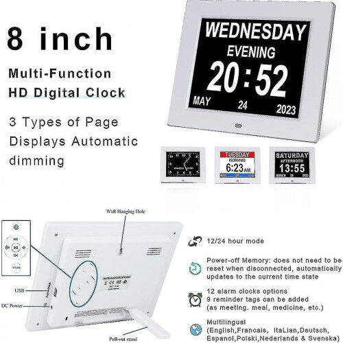Dementia Clock Alzheimers Clock 2