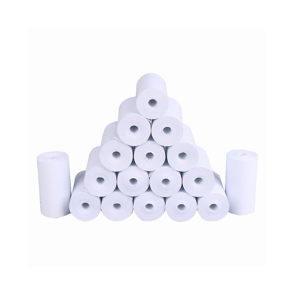 10 Rolls White Children Camera Wood Pulp Thermal Paper Instant Print Kids Camera Printing Paper Replacement Accessories Parts