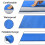 (Blue) Folding Gymnastics Exercise Mat 7