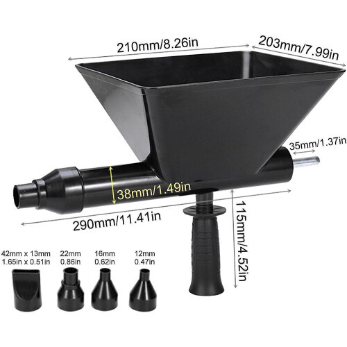 Electric Mortar Grouting Machine Portable Cement Grouting Machine Filling Grouting Tool With 4 Nozzles For Brick 2