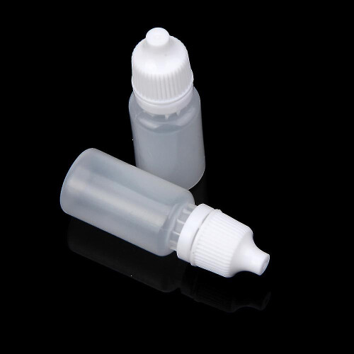 50pcs 10ml Empty Plastic Squeezable Dropper Bottles Eye Liquid Dropper 1