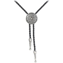 Cowboy Leather Necktie Western Necklace Costume Accessories For Men,women