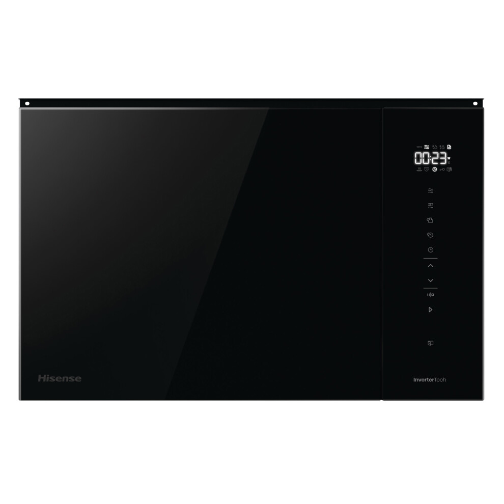 Hisense Hi6 Blackline Bim325gi63dbguk Built-In Microwave With Grill - Black, Black - Image 3