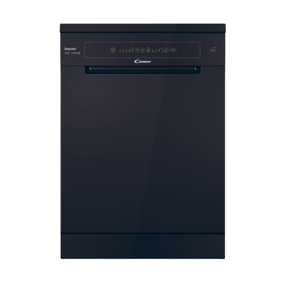 Candy Rapidó Standard Dishwasher - E Rated Black