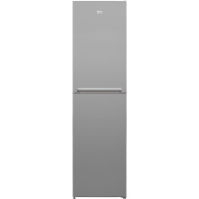Beko 40/60 Frost Free Fridge Freezer - Silver - E Rated