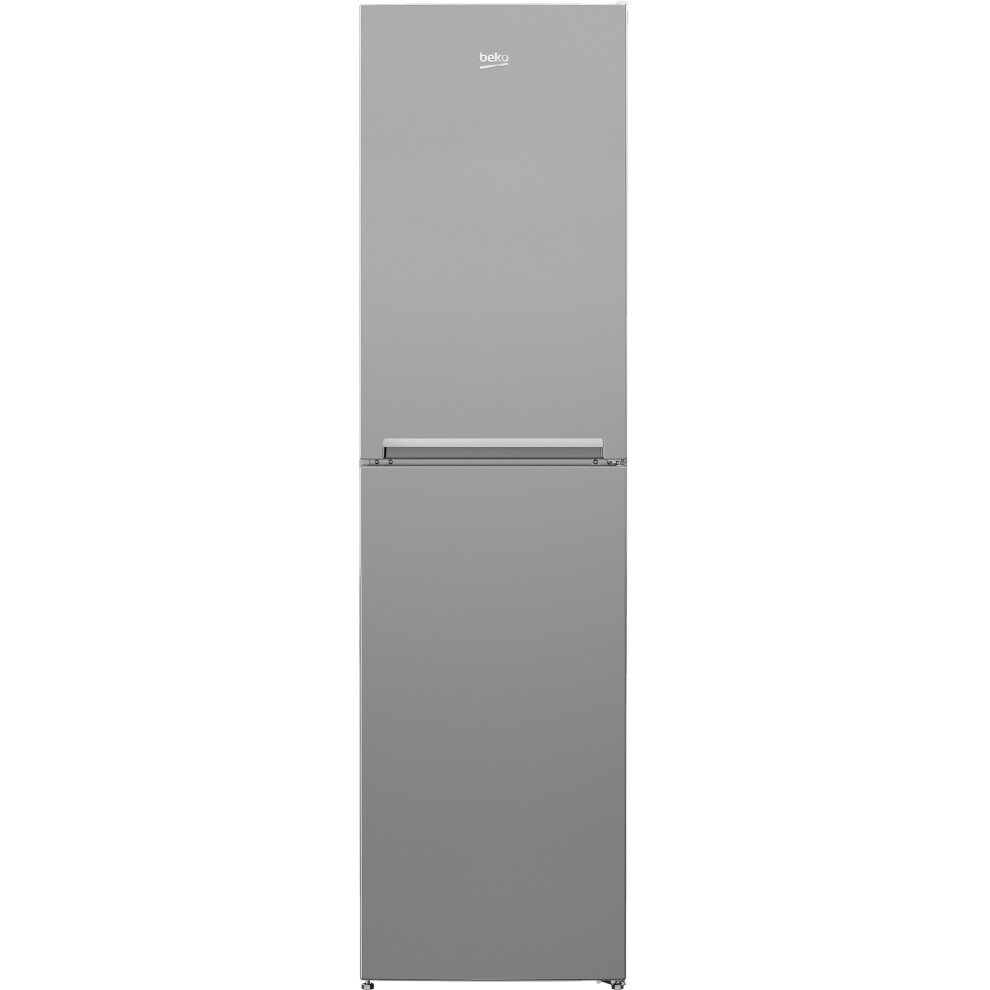 Beko 40/60 Frost Free Fridge Freezer - Silver - E Rated