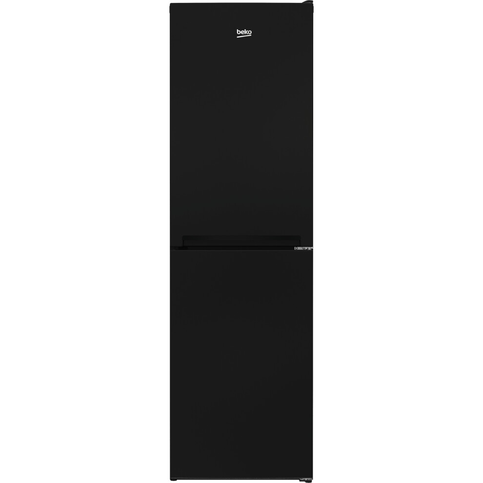 Beko 50/50 Frost Free Fridge Freezer - Black - E Rated