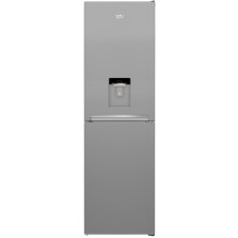 Beko 50/50 Frost Free Fridge Freezer - Silver - E Rated