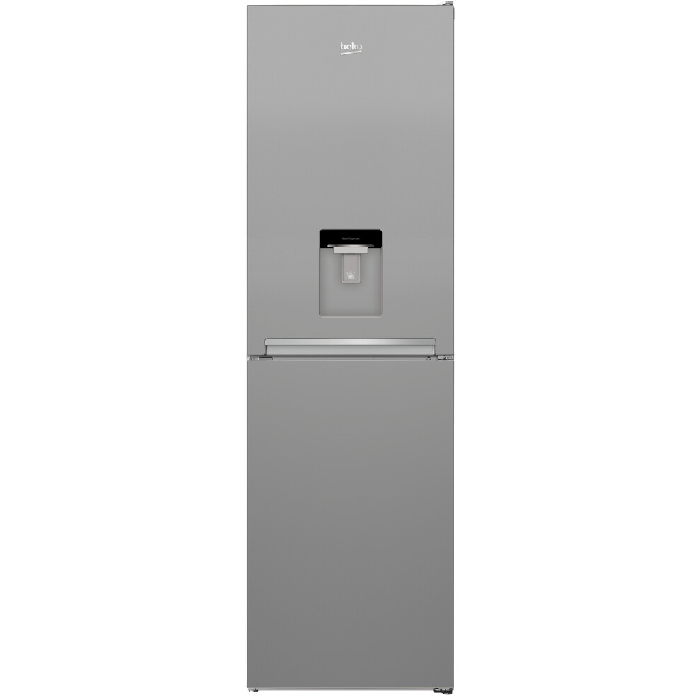 Beko 50/50 Frost Free Fridge Freezer - Silver - E Rated