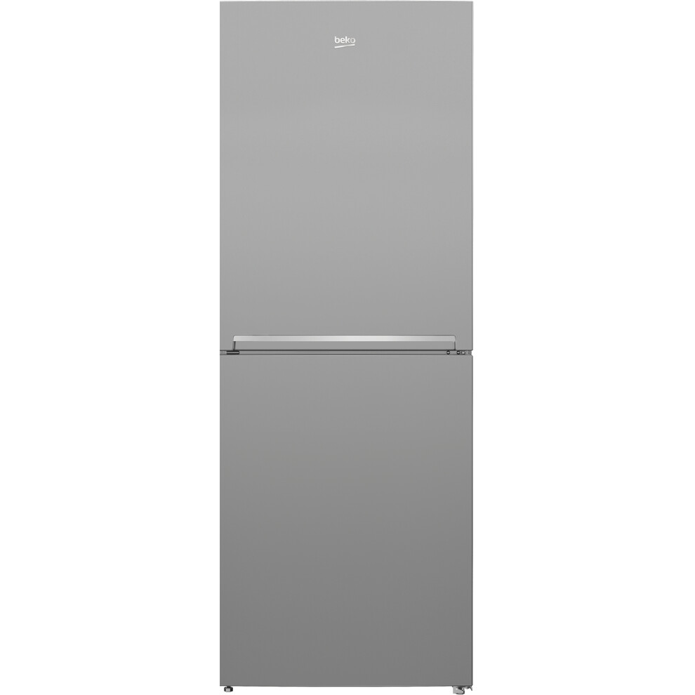 Beko 50/50 Frost Free Fridge Freezer - Silver - E Rated