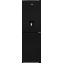 Beko 50/50 Frost Free Fridge Freezer - Black - E Rated