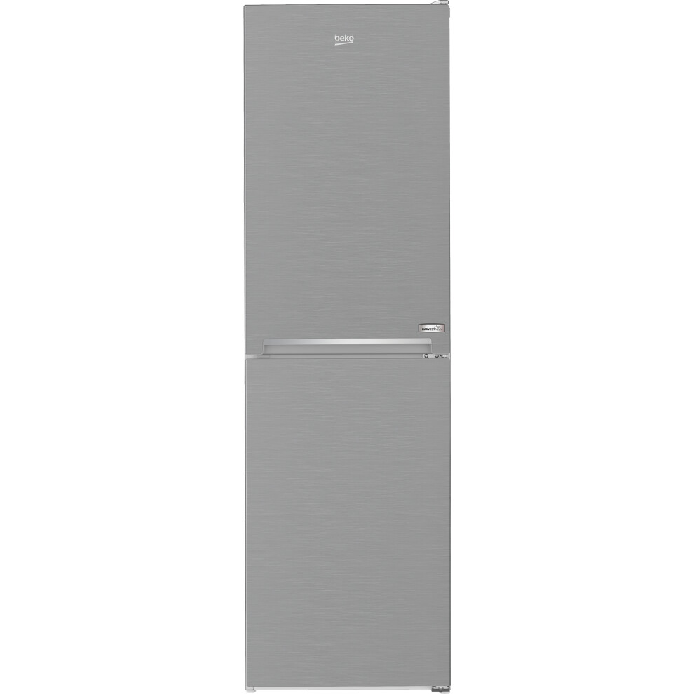 Beko 50/50 Frost Free Fridge Freezer - Stainless Steel Effect - E Rated