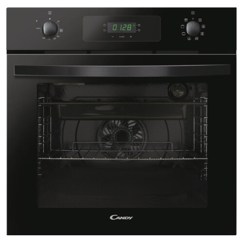 Candy Candy Idea Electric Single Oven - Black, A+ Rated | Compact Kitchen Oven for Quick, Even Cooking