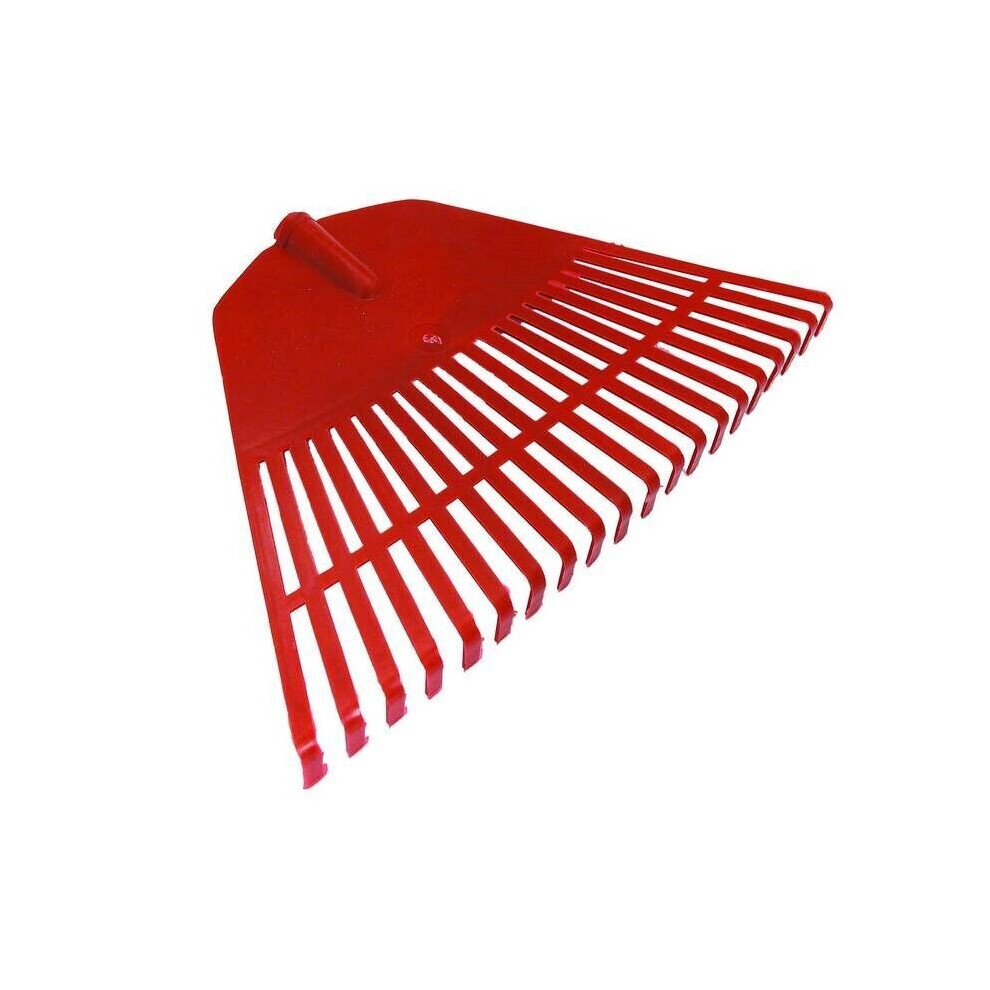 Prostko Ltd Rake Head 550Mm / 22 Plastic Teeth Lawn Leaves Rakes
