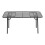 Living And Home Outdoor Garden Slatted Rectangular Metal Table 160*80cm 3
