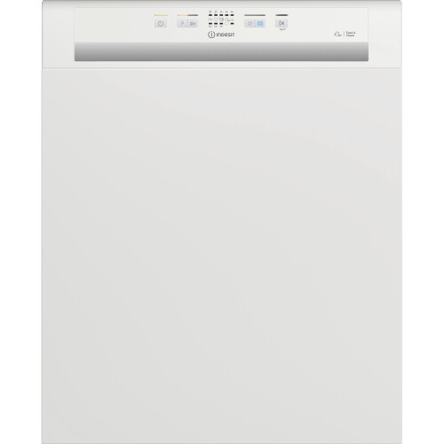 Indesit Indesit Semi Integrated Standard Dishwasher - White - E Rated