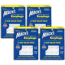 Pillow Soft Silicone Earplugs (4 Pack)