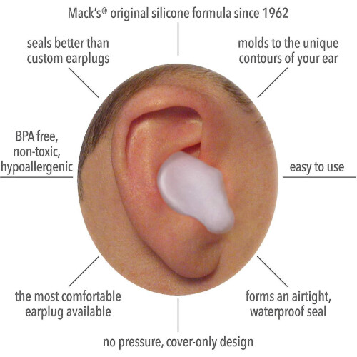 Pillow Soft Silicone Earplugs (4 Pack) 2