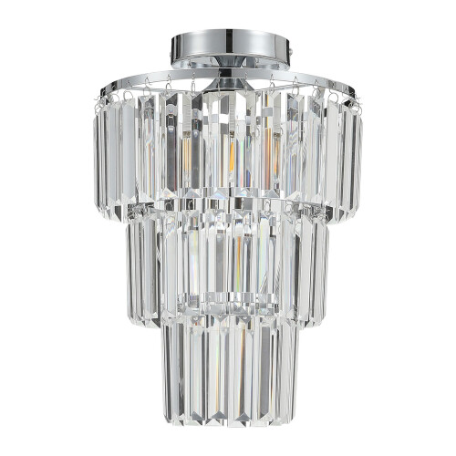 Living And Home Crystal Mount Ceiling Light 2