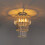 Living And Home Crystal Mount Ceiling Light 1