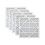 5pcs Filter Replacement Set For Merv-10 Pureairo Hepa Pro Air Scrubber 1